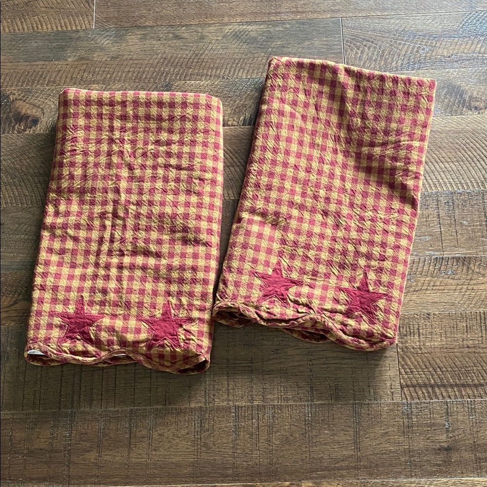 VHC Brand Primitive Star Curtains